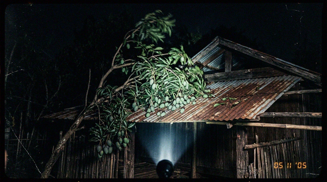 Mango Branch on the Tin Roof